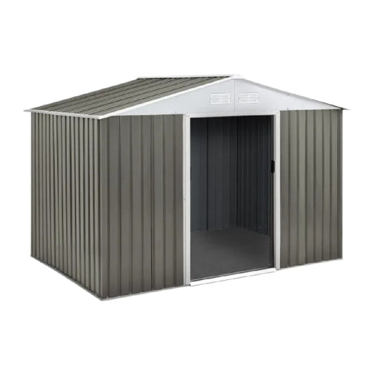 金属製収納小屋 - 野外用ストレージや工具保管に適した - スチール製 - 200 x 250 x 200